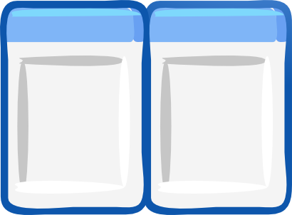 Download free blue rectangle icon